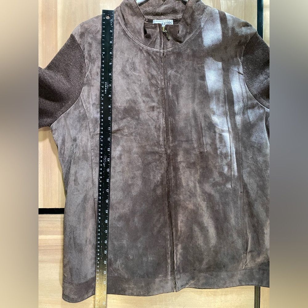 Pendleton Leather And Wool Jacket - image 4